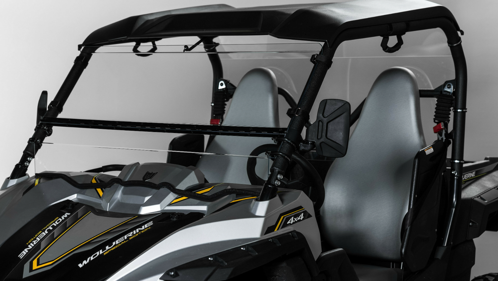 TERRARIDER YAMAHA WOLVERINE TILTING UTV WINDSHIELD - STD. 3/16"