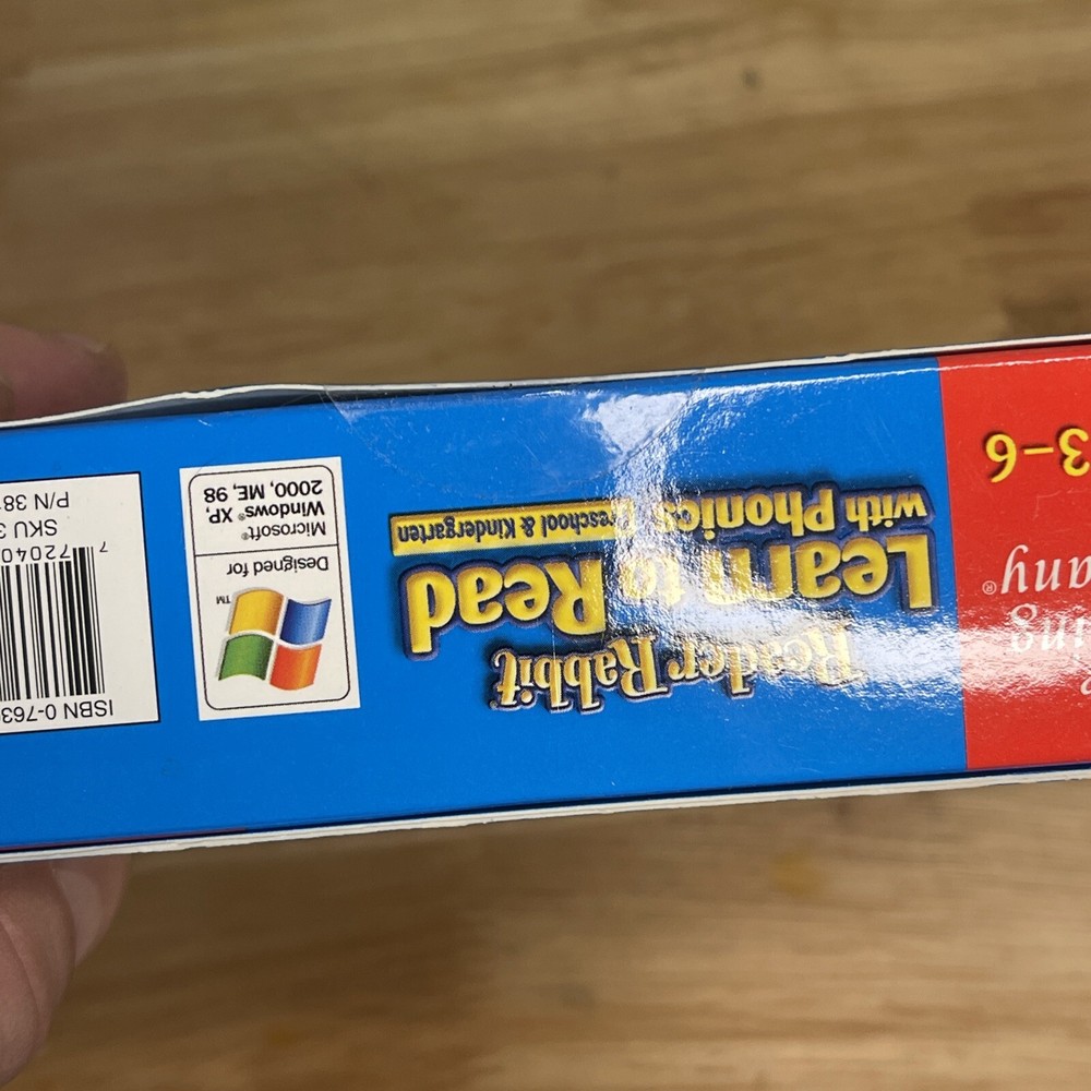 Reader Rabbit Learn To Read With Phonics Preschool & Kindergarten Age 3-6