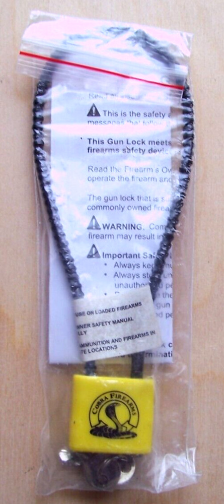 Cobra Firearms Enterprises Keyed Lock