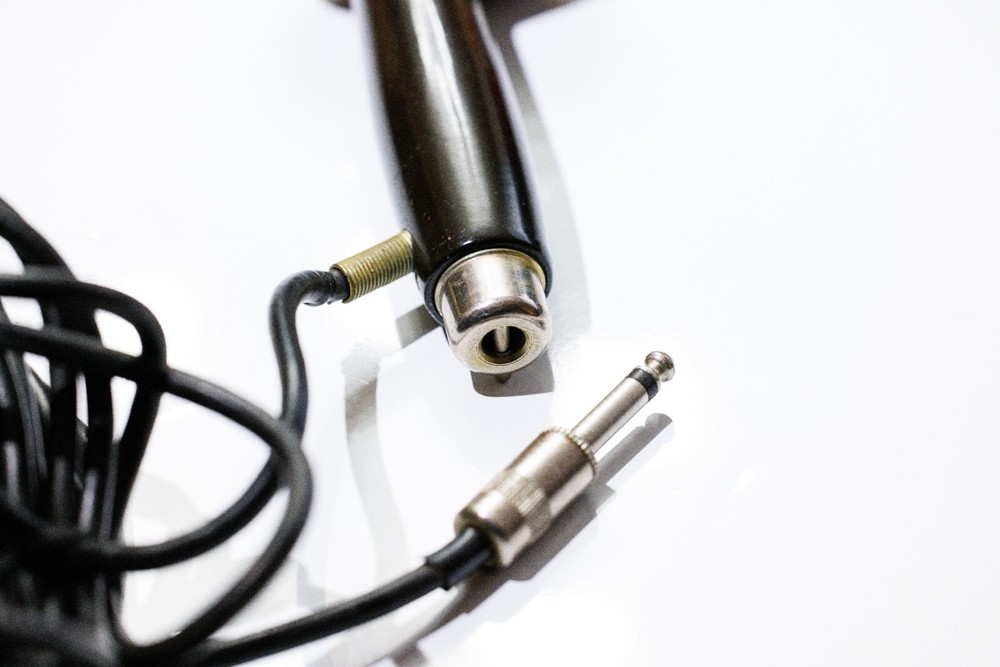 Vtg 1940's Machine Age Webcor Microphone Not tested