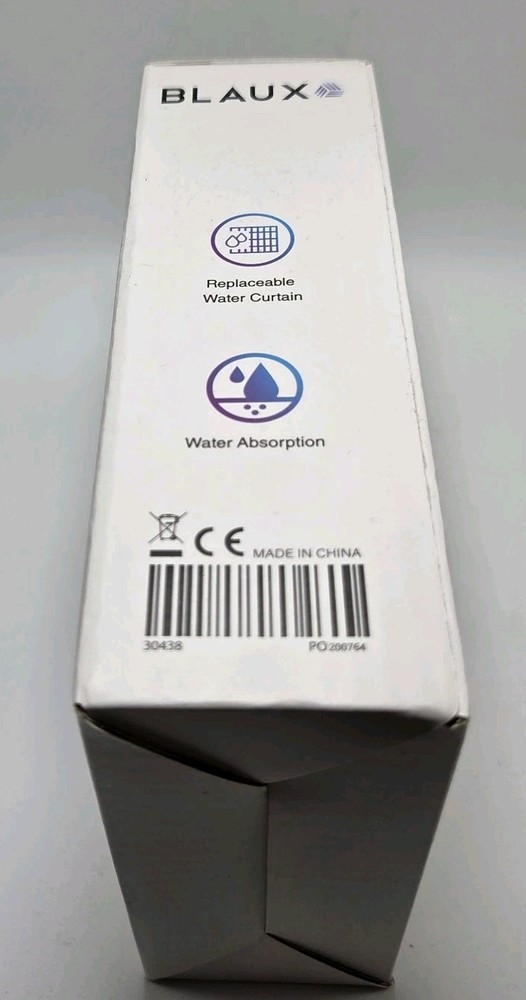 NIB BLAUX Portable AC F832 W/NIB Water Curtain Replacement 3 Speed Fan Sealed