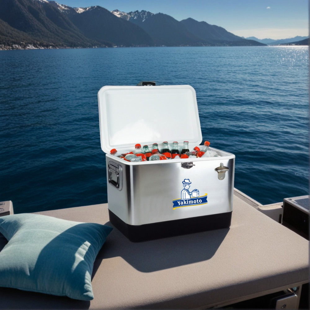 Yakimoto Personalized Retro Wagons Legacy Cooler,54Qt Multi-function cooler