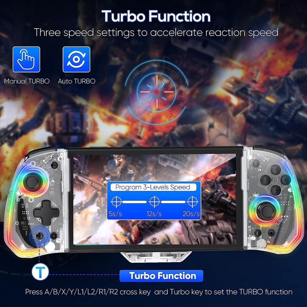 For Nintendo Switch&OLED Joy con Console Controller Joystick Gamepad Remote