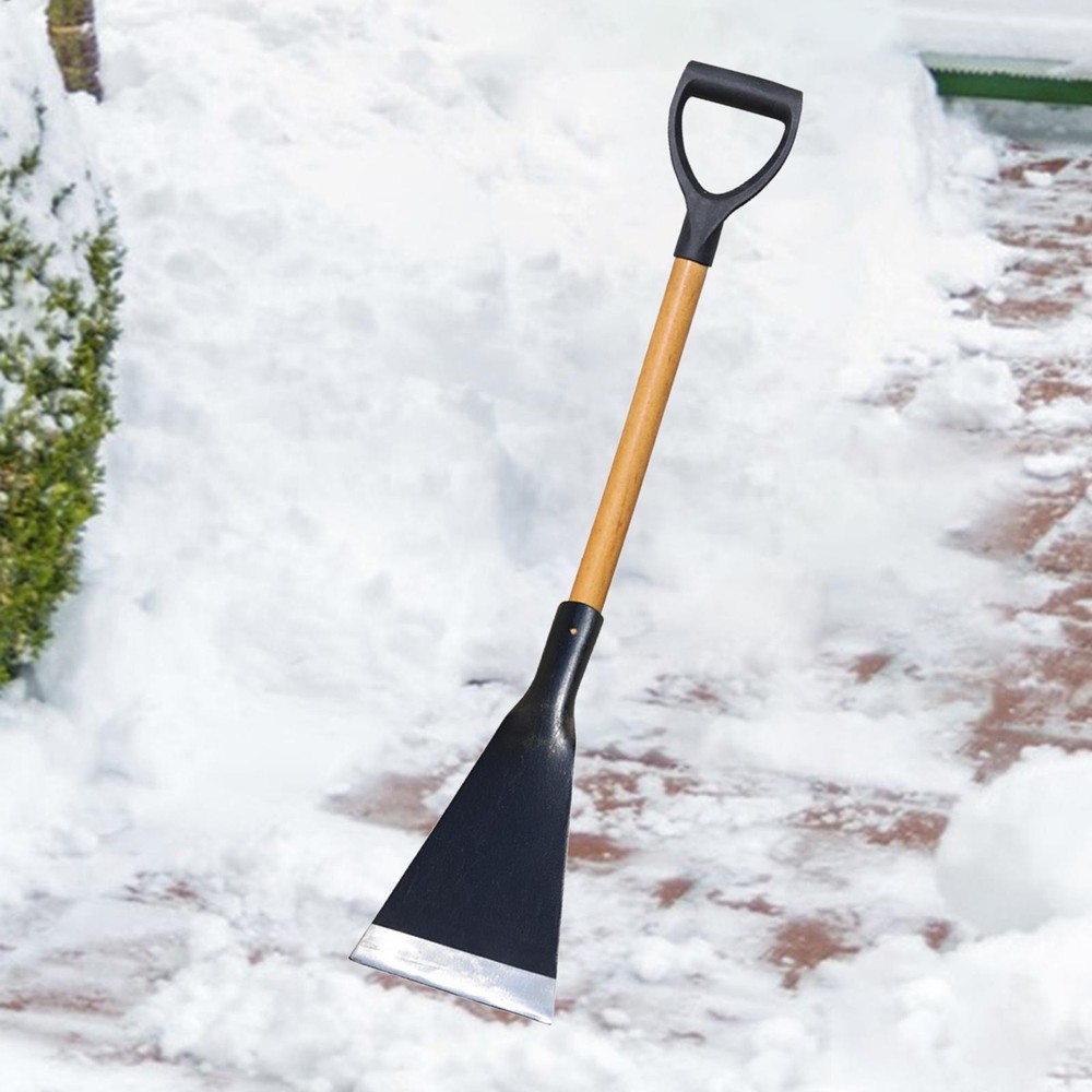 Ice Scraper Smooth Surface Ice Removal Tool for Driveway Patio Roads Steps