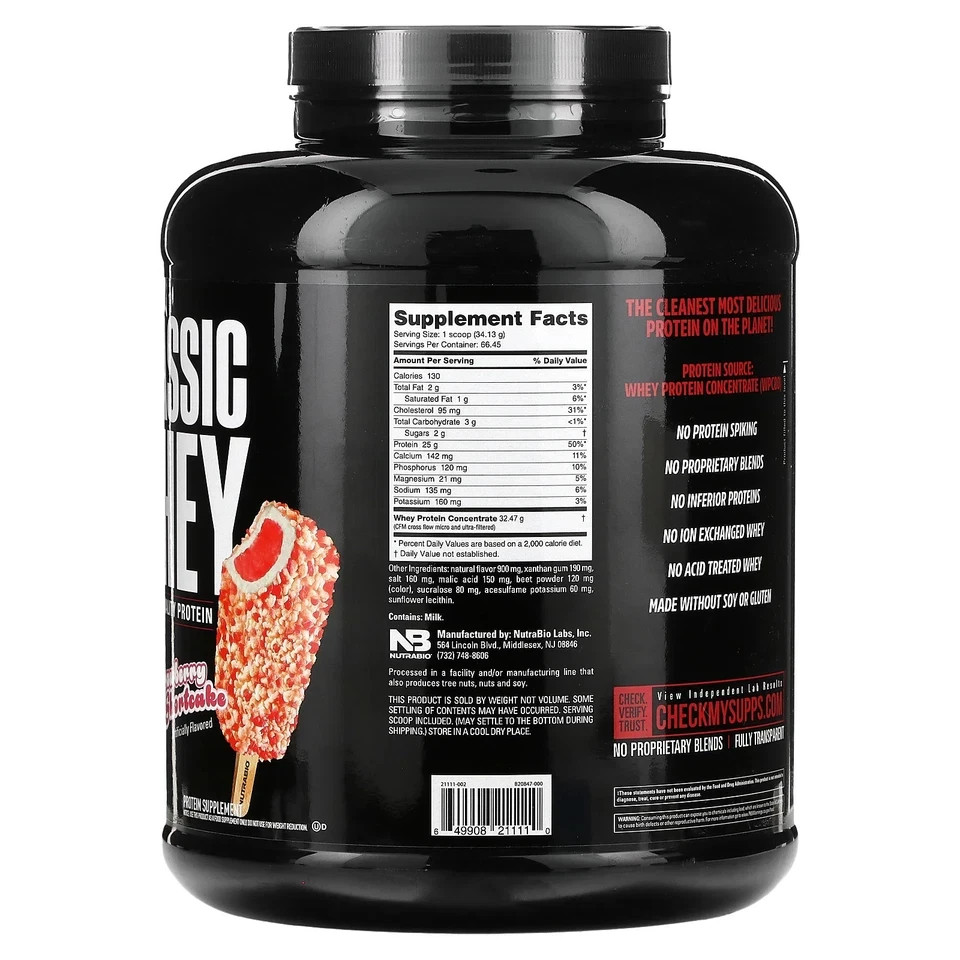 CLASSIC WHEY 5LB STRAWBERRY SHORTCAKE