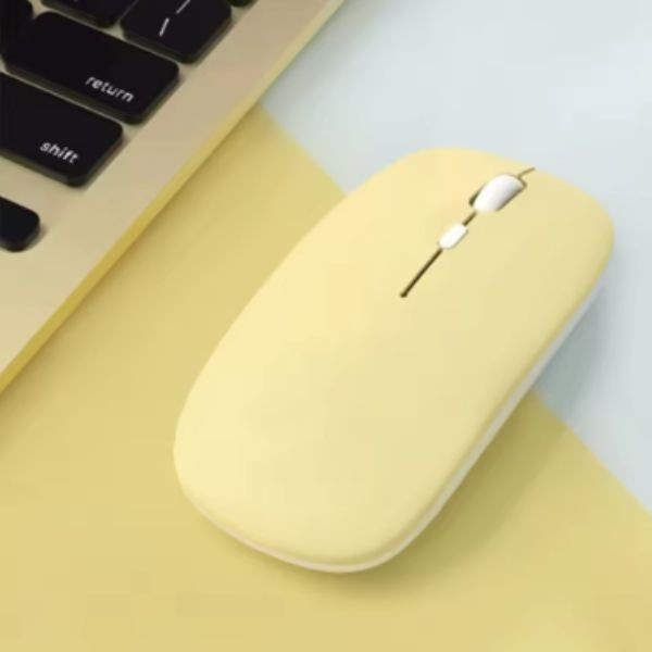 Bluetooth Mouse For Notebook PC Computer Battery Ultra-Thin Wireless Mouse For i