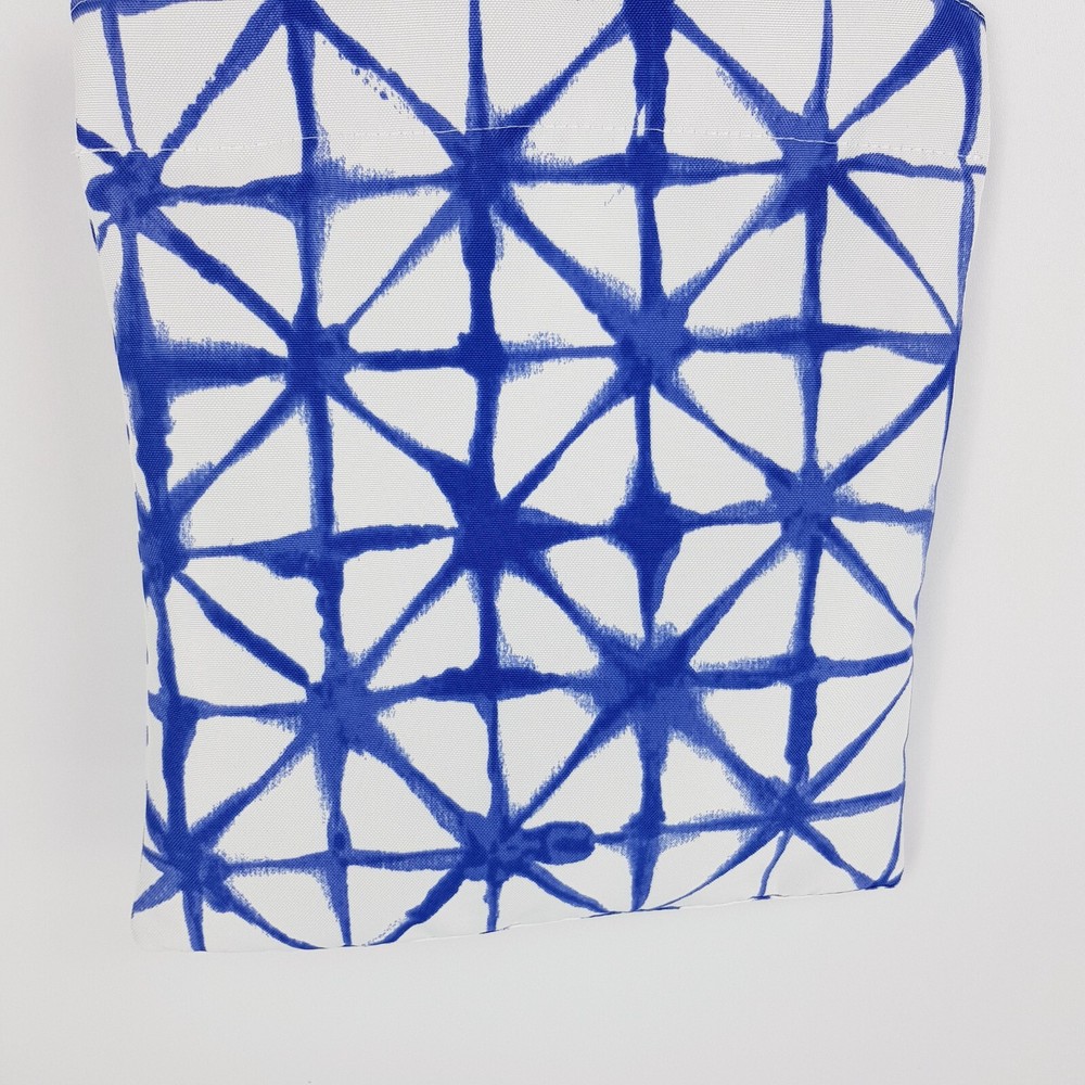 Peg Bag Handmade Blue White Patterned Lined Laundry Clothes Peg Holder