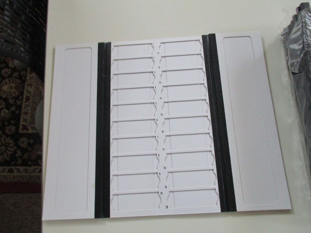 Microscope slide folder