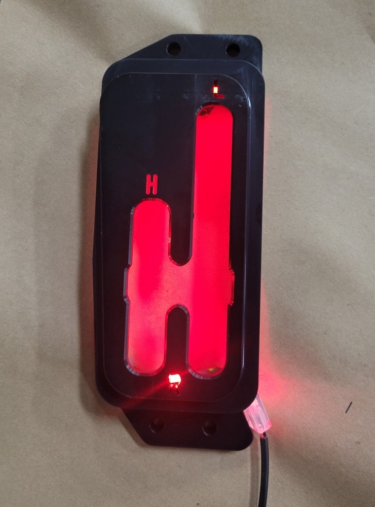 KAWASAKI TERYX 800- BLACK SHIFT GATE WITH LED BACKLIGHTING