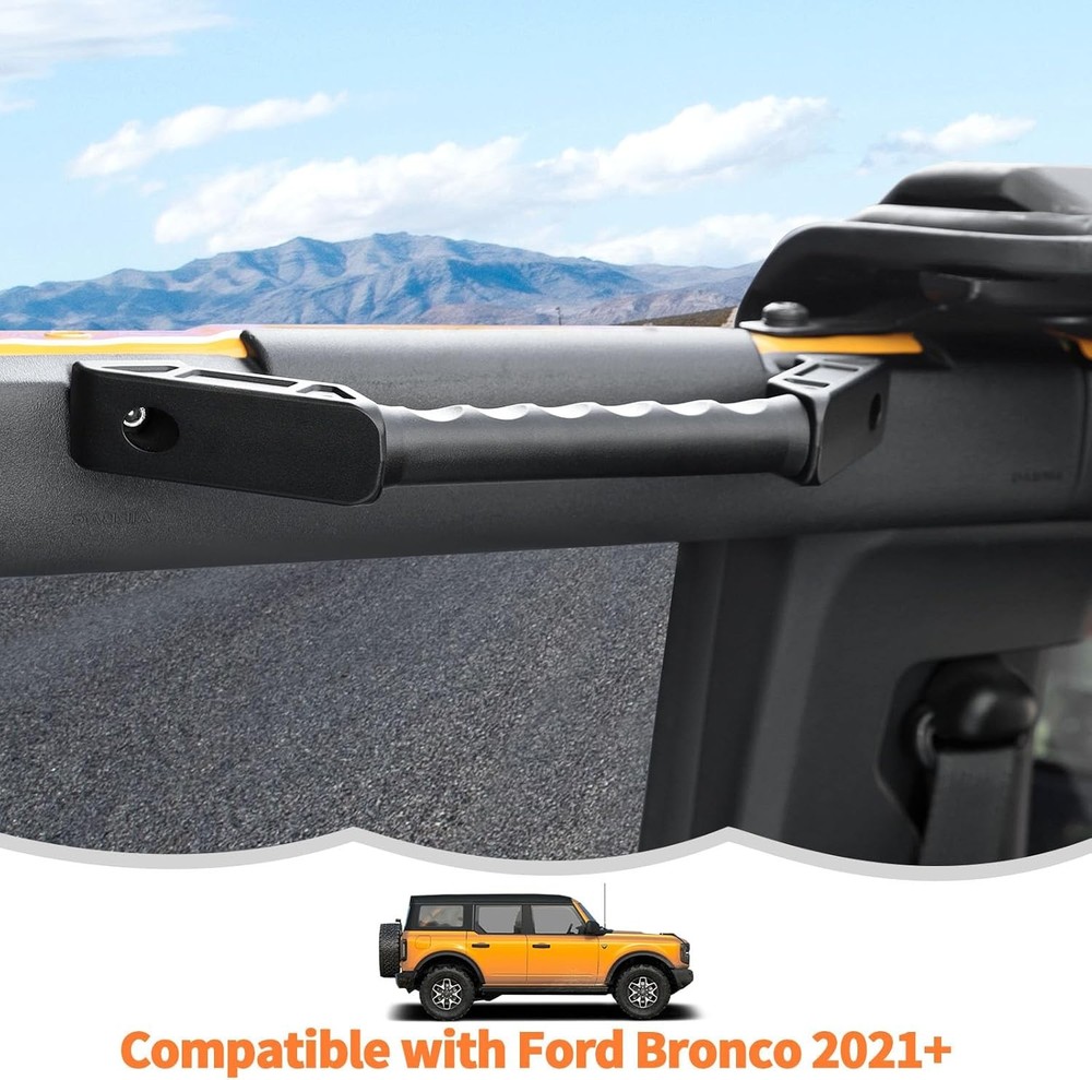 Rear Grab Handles Roll Grip Handle Bar Metal Interior