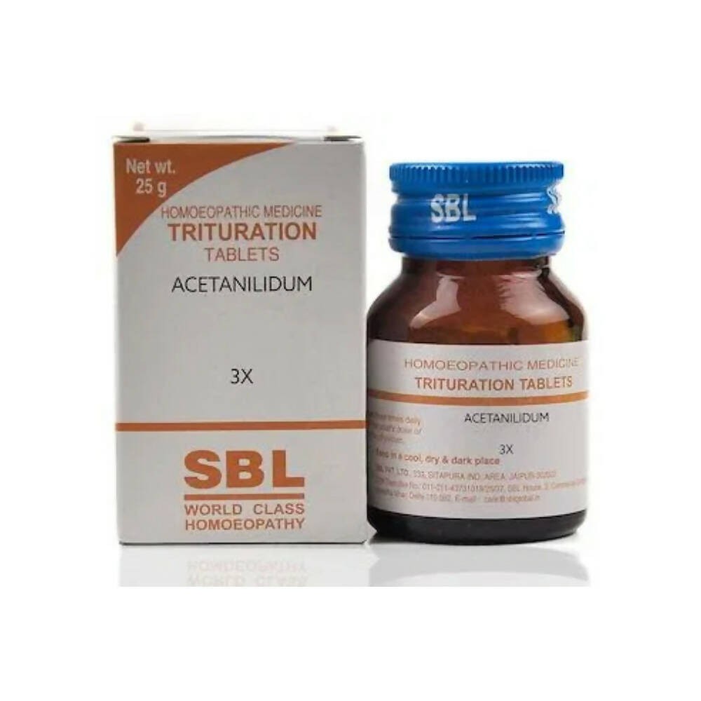 SBL Homeopathy Acetanilidum Trituration Tablets