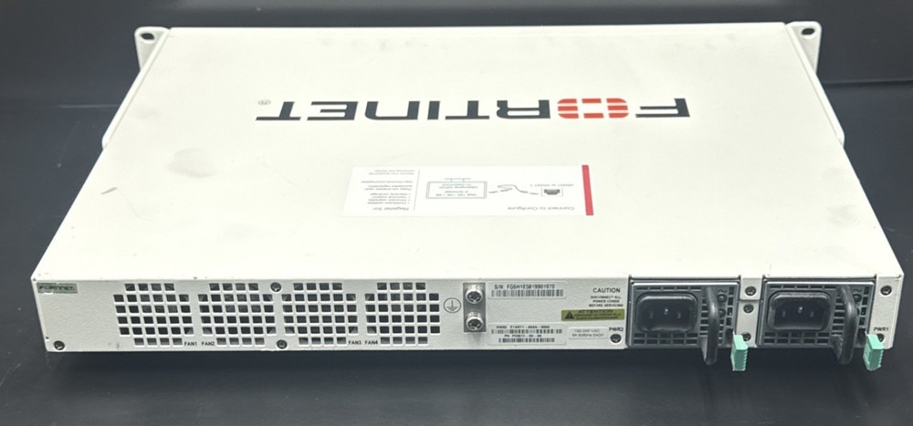 FortiNet FortiGate 600E FG-601E Firewall VPN Security Appliance *Read*