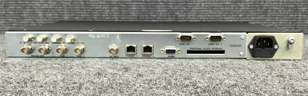 Ericsson RX8330 Advanced Modular Distribution Receiver Base Unit w/ Power Cord