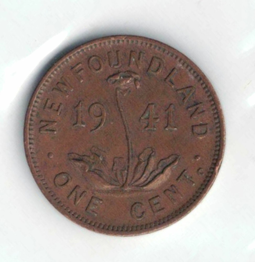 Newfoundland Coins - 1941 Small Cent   *1122