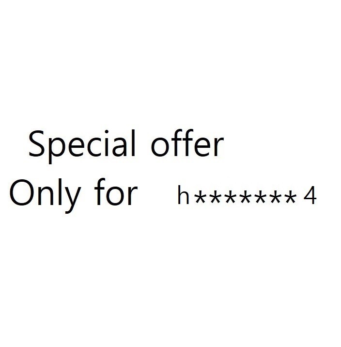 Special offer for h ****** 4