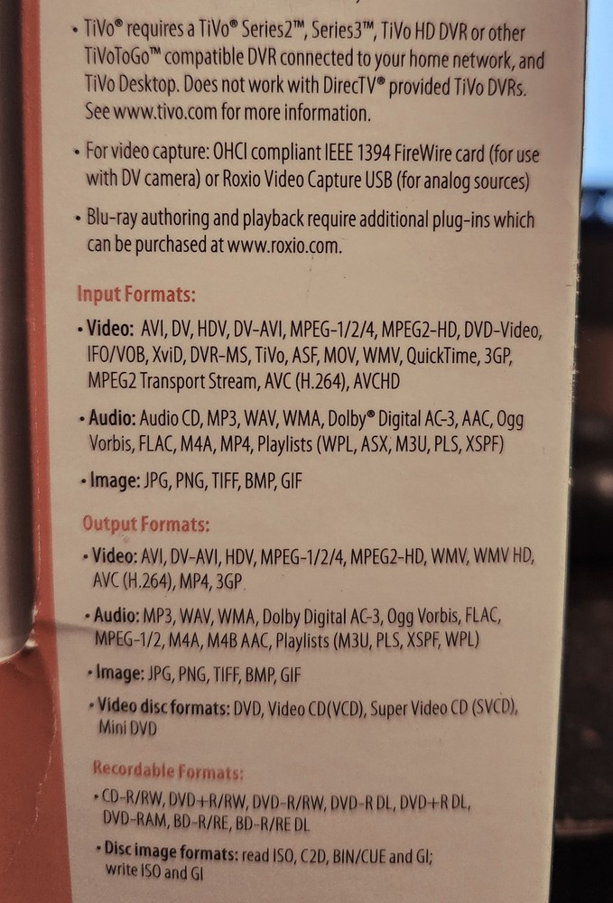 ROXIO CREATOR Special Edition - VHS To DVD Video Capture Editing USB PC Computer
