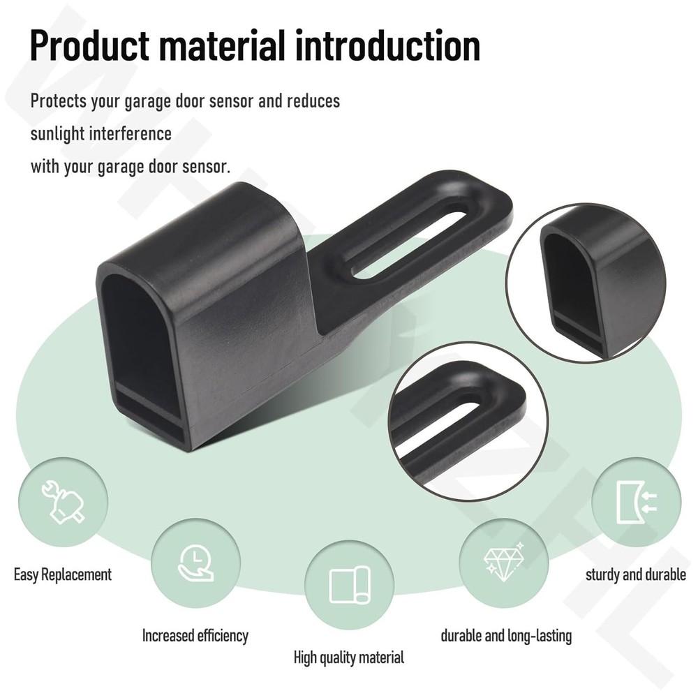 2 Pack Garage Door Sensor Sun Shade Protector | Shield...