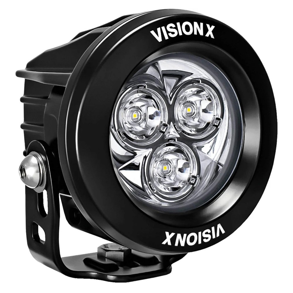 Vision X CG2 3.7" Round Multi LED Full Beam Light Cannon with Adjustable Mount