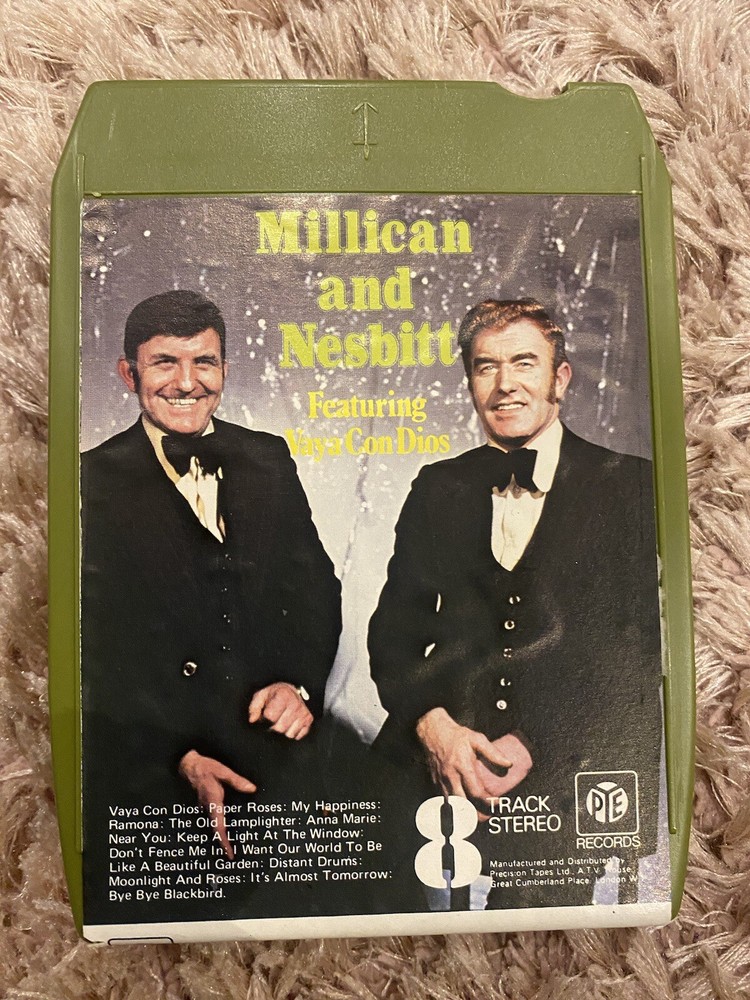 vintage 8 track tapes