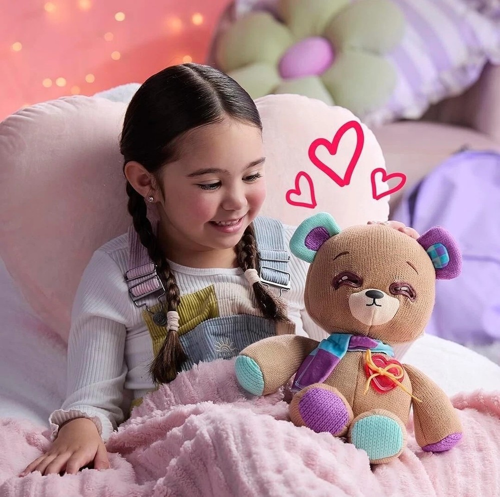 Thready Bear - Interactive 14" Plush Teddy Bear. Make A Wish & Bear New