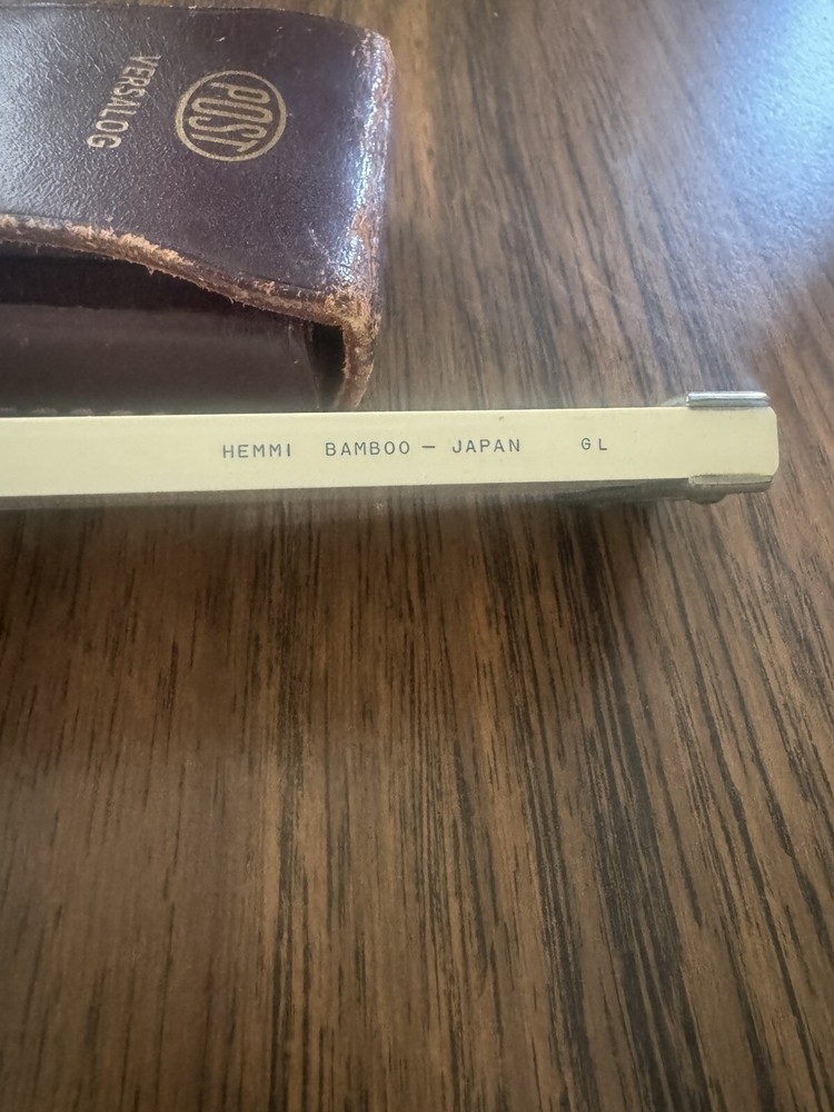 Frederick Post Co. Versalog 1460 Hemmi Slide Rule w/Leather Case