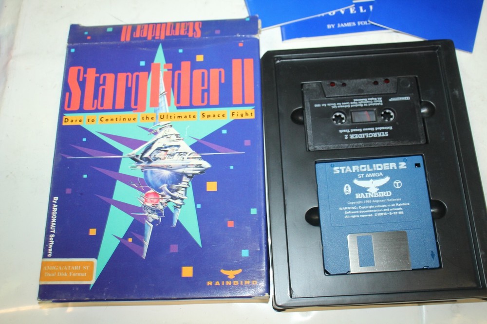 Starglider II Amiga Atari ST Computer Game by Rainbird