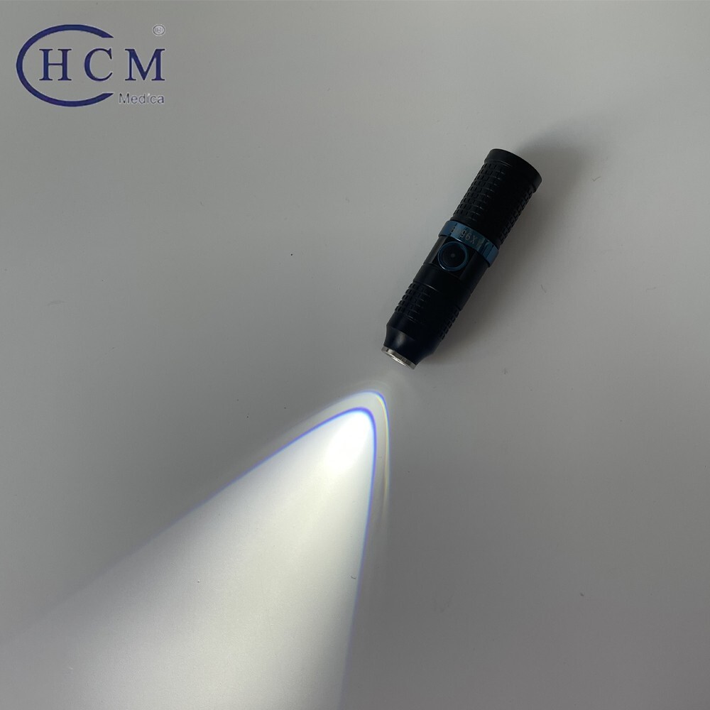 Rechargeable Portable Endoscope Light Source 10W LED Cold Light Source For ENT