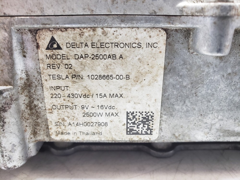 ✅ 2012-2016 OEM Tesla Model S DC DC Converter Module Unit Delta 2.5kW