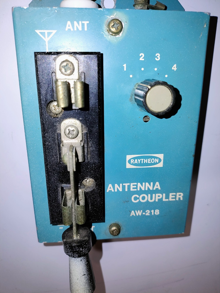 Raytheon AW-218 Antenna Coupler Switch.