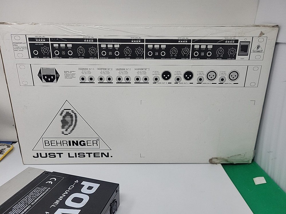 Behringer Multicom Pro Ha4400 4-Channel Audio Interactive Dynamics Processor