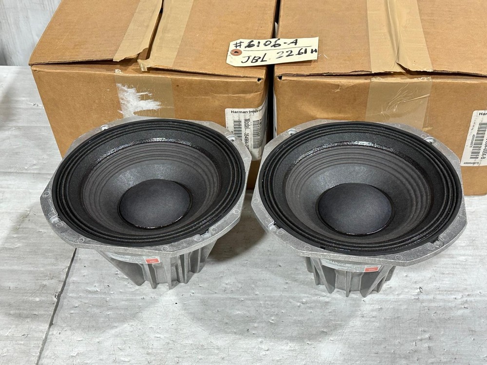 JBL 2261H 8OHMS Line Array Speaker Woofer #6106-A (One)THS