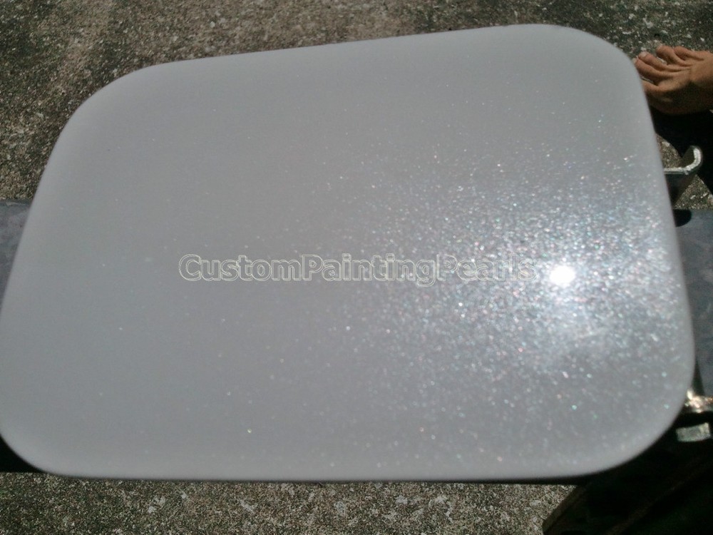 25g Sparkling White-Lite Silver metallic auto paint single stage