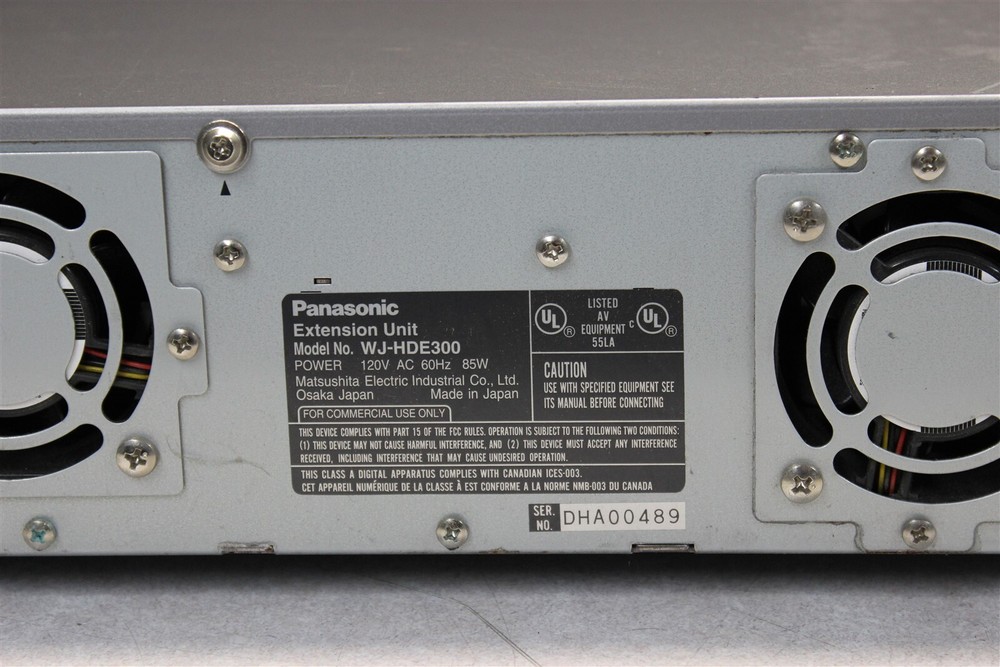 Panasonic WJ-HDE300 Expansion Storage Unit