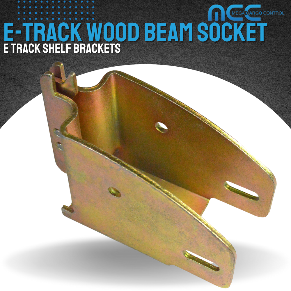 8 Pack E Track Wood Holder Beam Sockets for Cargo Enclosed Trailer Truck Van