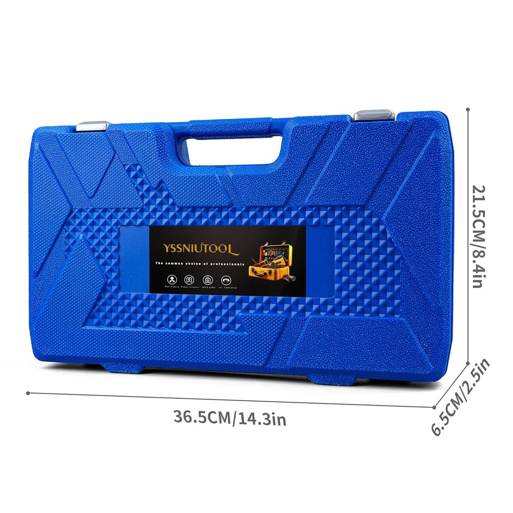 11PC Compression Tester, Automotive Engine Compression Tester Adapter Kit, Engin