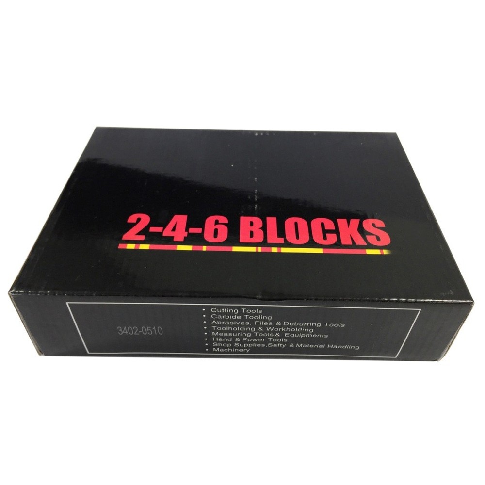 2-4-6 PRECISION MATCHED PAIR BLOCKS SET (3402-0510)