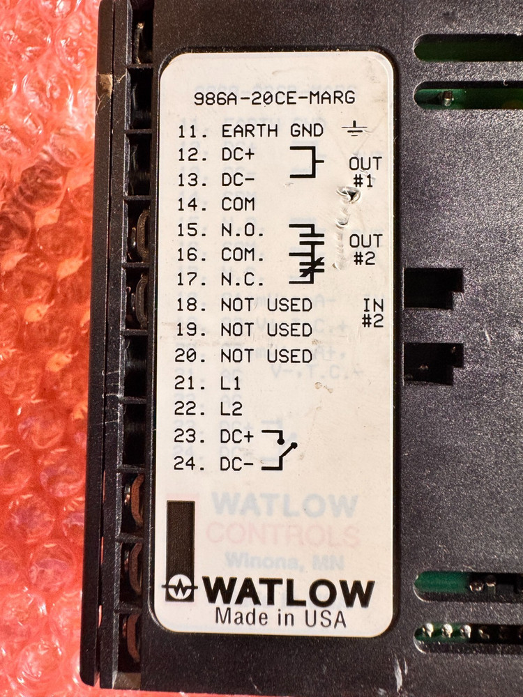 Watlow 986A Temperature Controller (986A-20CE-MARG)