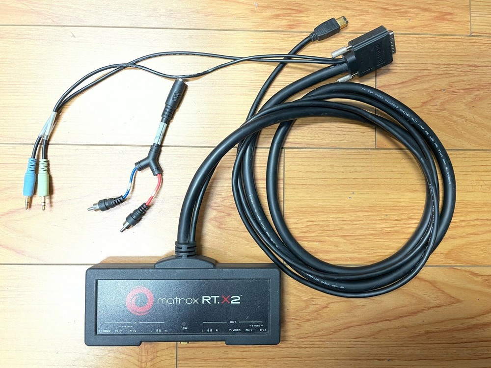 Matrox RT.X2 Breakout Box for Realtime HD Video Editing