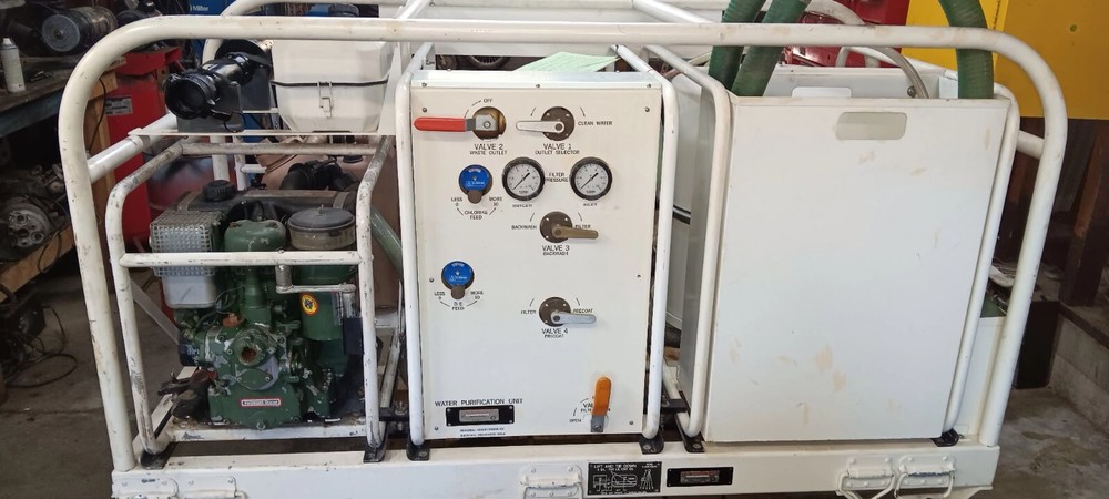 Emergency Water Purification System / Fire Suppression Unit. Diesel Powered