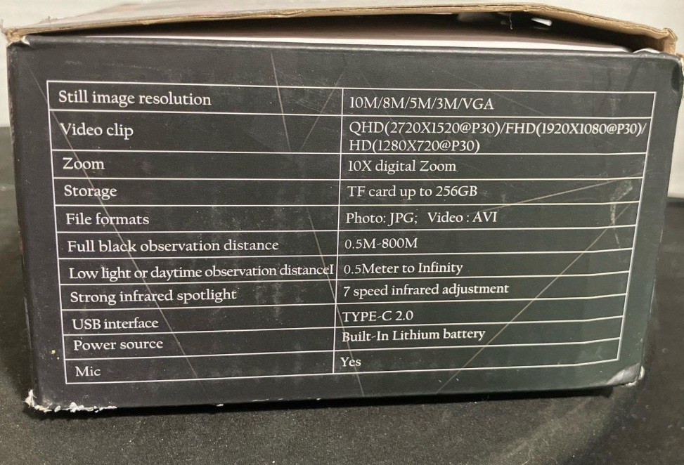 Night Vision Binoculars