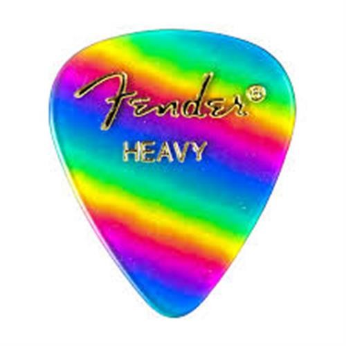 Fender Rainbow Heavy Picks, 12-pack