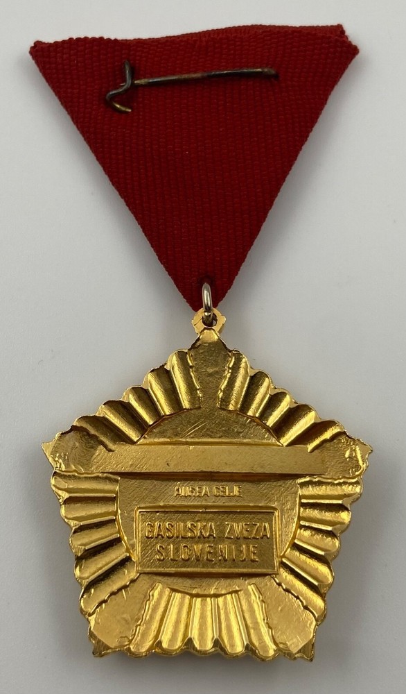 SLOVENIA FIRE SERVICE MEDAL - 1ST CLASS