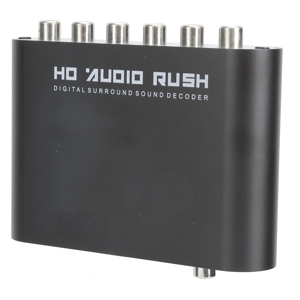 Audio Decoder 5.1CH DTS Converter Digital Audio Converter Digital Optical Coa...
