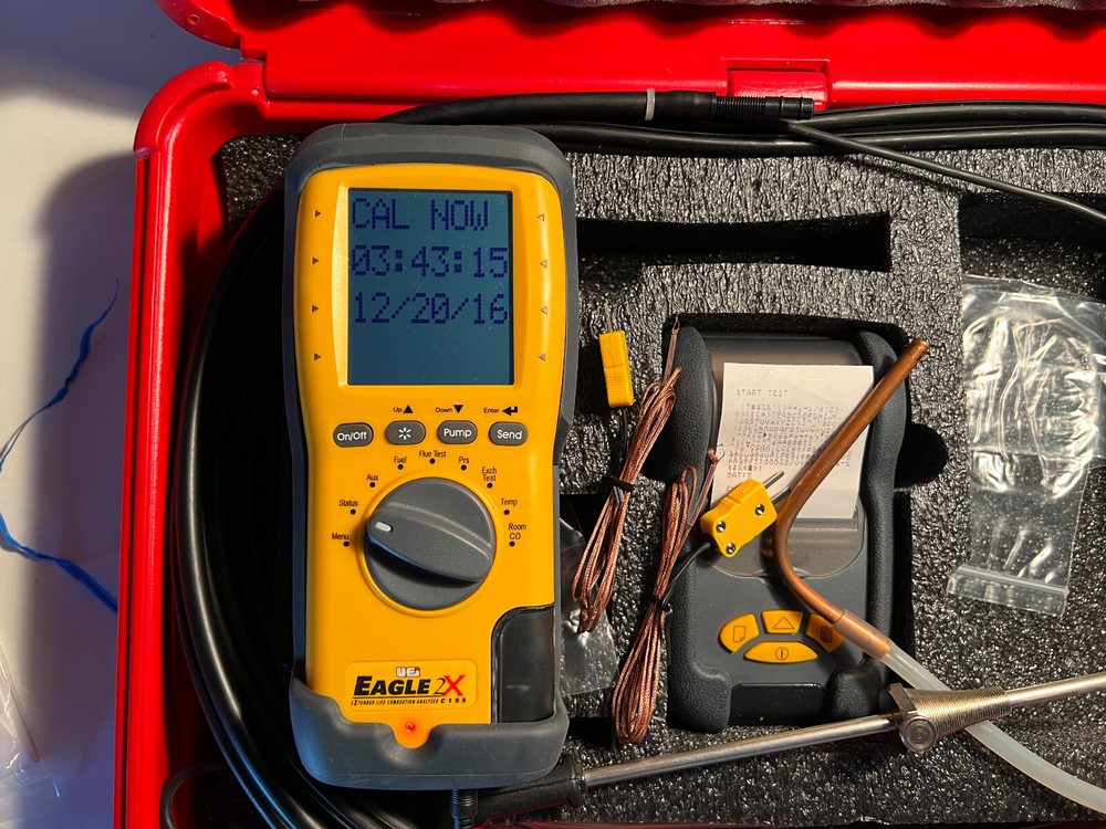 UEI C155 Eagle 2X Extended Life Combustion Analyzer System Printer (New)