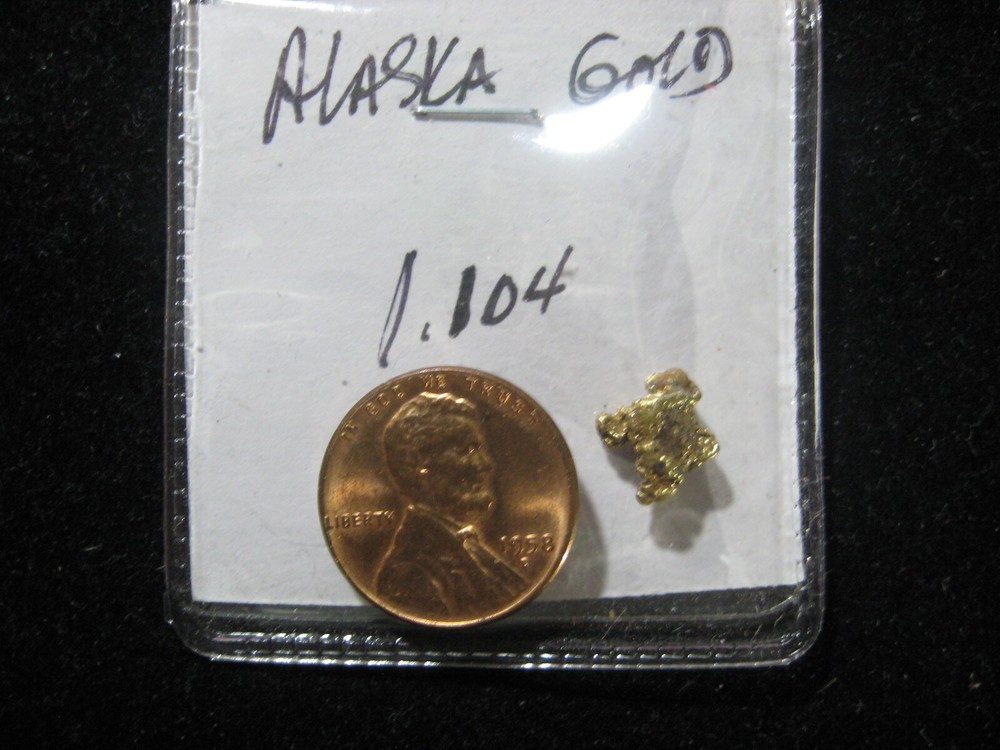 ALASKA GOLD 1.104  GRAMS