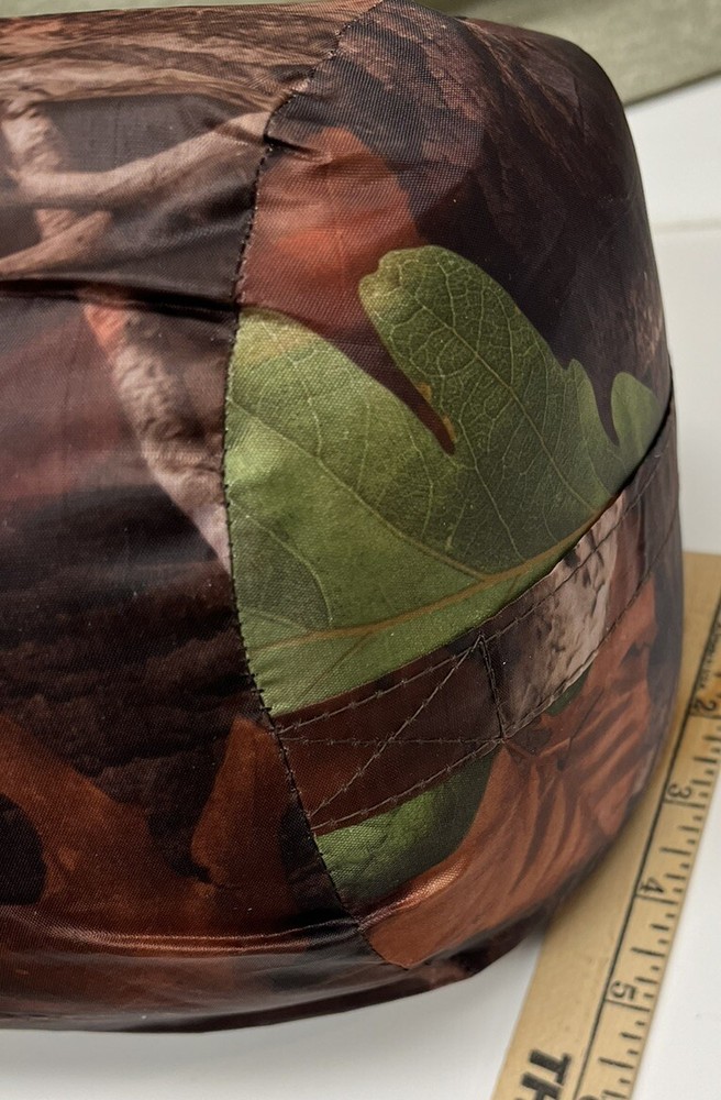 Camo Sleeping Bag New 6' x 50”Lightweight Polyester