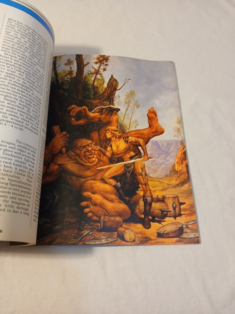 Dungeons and Dragons Complete Fighter's Handbook Fine Condition 2nd edition