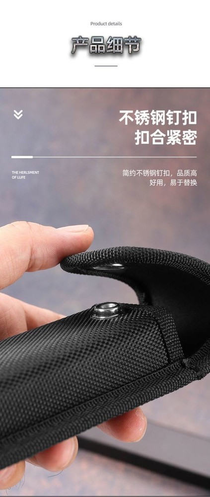 High Quality Nylon Sheath Folding Tool Knife Holder Pouch Case With Belt Loop
