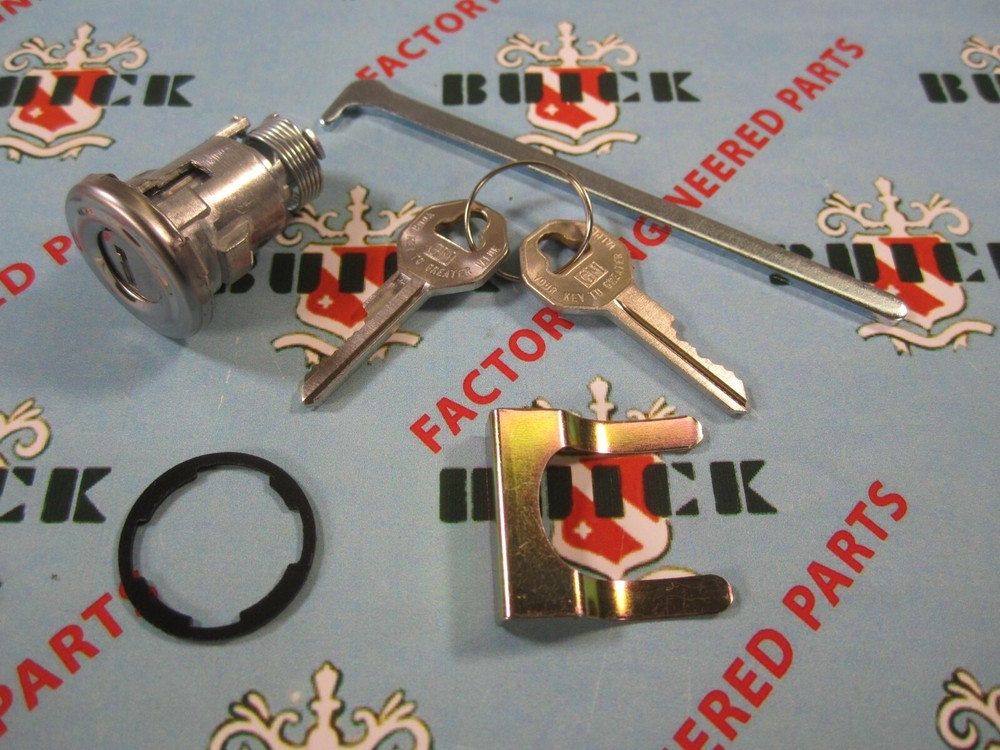 1955-1958 Buick Trunk Lock with 2 Authentic GM Keys