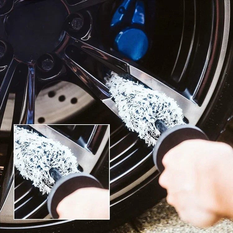 Rim Brush Microfiber Extra Thin for Clean Spokes & Rims